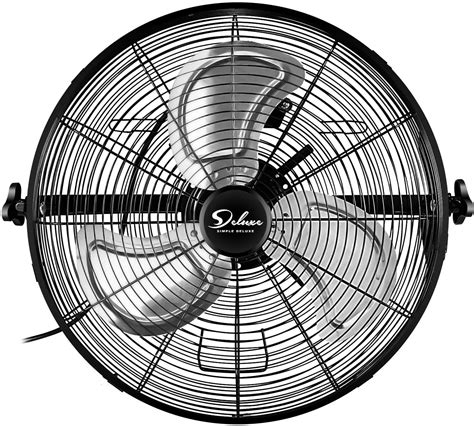 high velocity metal wall mount fan